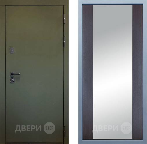 Дверь Дива МД-61 Д-15 Зеркало Венге в Голицыно