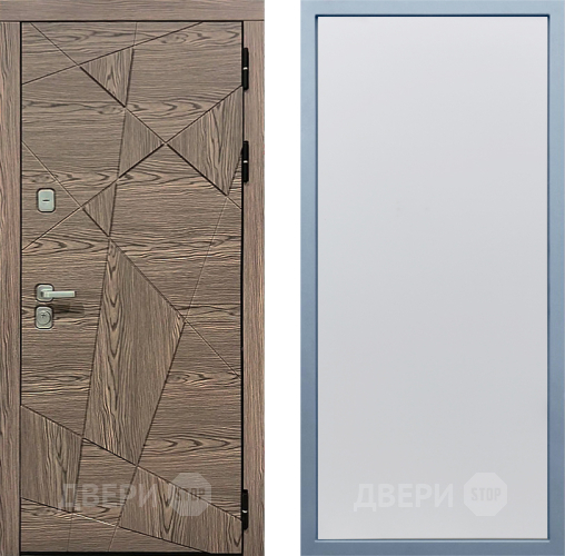 Входная металлическая Дверь Дива МД-97/2 Н-1 Белый в Голицыно