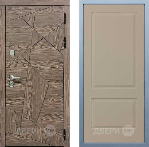 Входная металлическая Дверь Дива МД-97/2 Д-7 Шампань в Голицыно