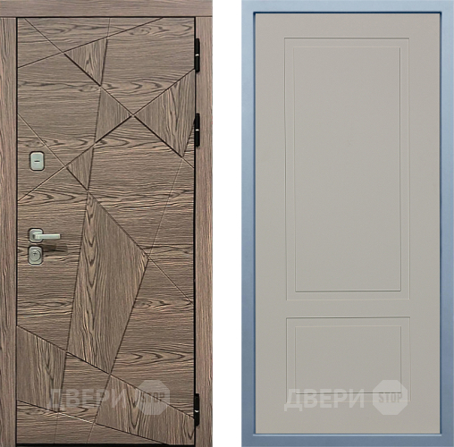 Входная металлическая Дверь Дива МД-97/2 Н-7 Шампань в Голицыно