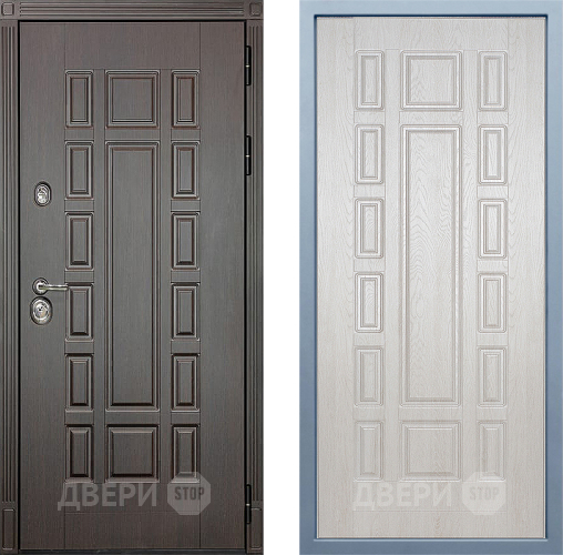 Входная металлическая Дверь Дива МД-38 М-2 Дуб филадельфия крем в Голицыно