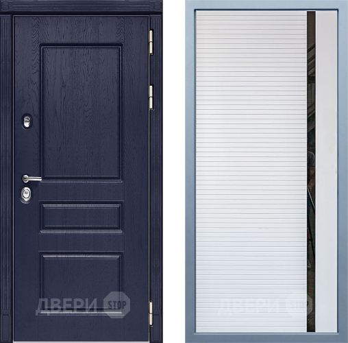 Входная металлическая Дверь Дива МД-45 МХ-45 Белый матовый в Голицыно