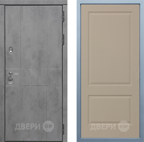 Входная металлическая Дверь Дива МД-48 Д-7 Шампань в Голицыно