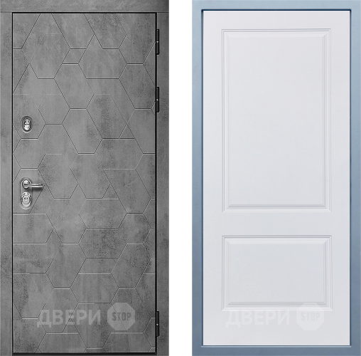 Входная металлическая Дверь Дива МД-51 Д-7 Белый в Голицыно
