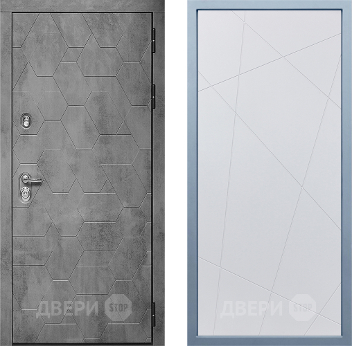 Входная металлическая Дверь Дива МД-51 Д-11 Белый в Голицыно