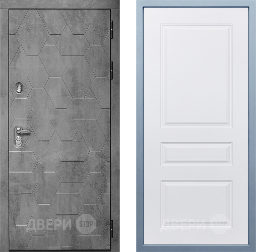 Входная металлическая Дверь Дива МД-51 Д-13 Белый в Голицыно