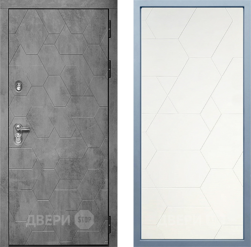 Входная металлическая Дверь Дива МД-51 М-16 Белый в Голицыно