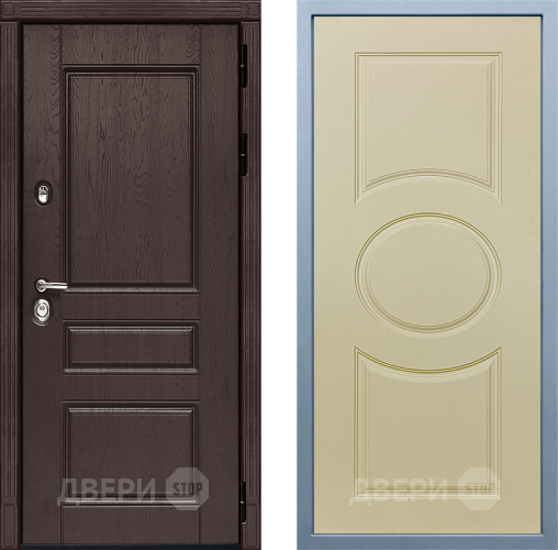 Дверь Дива МД-90 Д-8 Шампань в Голицыно