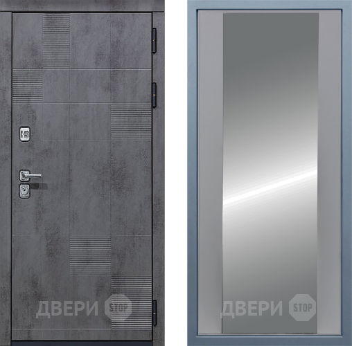 Входная металлическая Дверь Дива МД-35 Д-15 Зеркало Силк Маус в Голицыно
