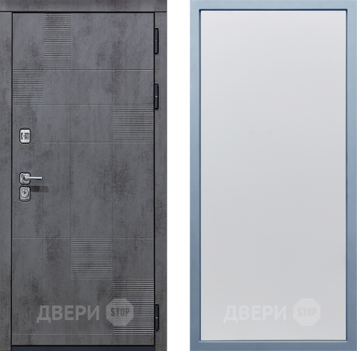 Входная металлическая Дверь Дива МД-35 Н-1 Белый в Голицыно