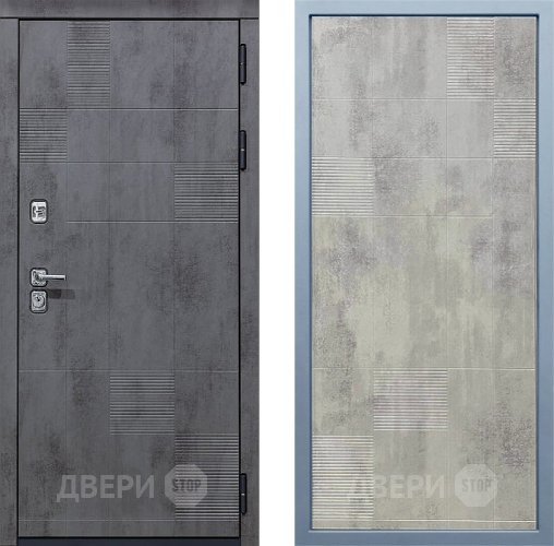Входная металлическая Дверь Дива МД-35 Д-4 Бетон темный в Голицыно
