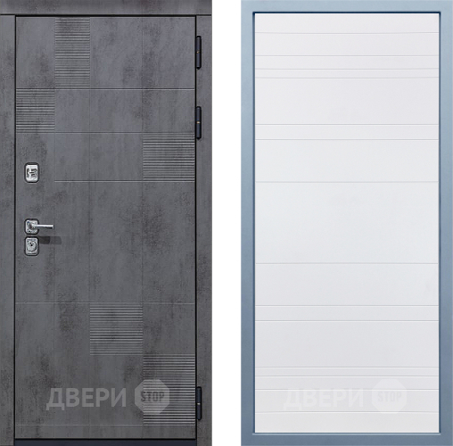 Входная металлическая Дверь Дива МД-35 Д-5 Белый в Голицыно