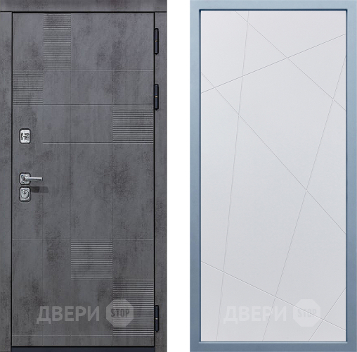 Входная металлическая Дверь Дива МД-35 Д-11 Белый в Голицыно