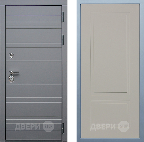 Входная металлическая Дверь Дива МД-39 Н-7 Шампань в Голицыно