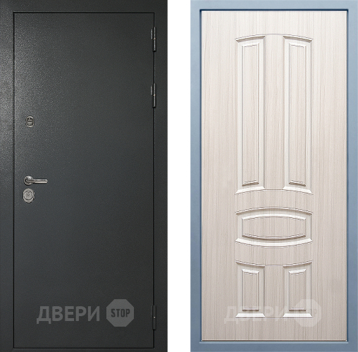 Входная металлическая Дверь Дива МД-40 Титан М-3 Сандал белый в Голицыно