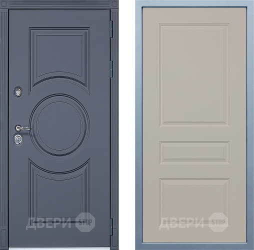 Входная металлическая Дверь Дива МХ-30 STR Д-13 Шампань в Голицыно