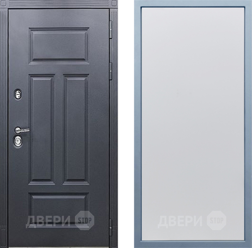Входная металлическая Дверь Дива МХ-29 STR Н-1 Белый в Голицыно