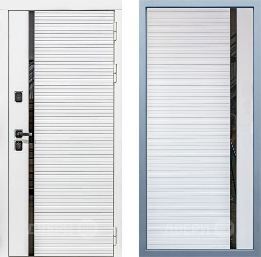 Входная металлическая Дверь Дива МХ-45 Белая STR МХ-45 Белый матовый в Голицыно