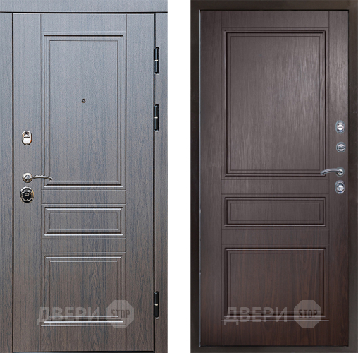 Входная металлическая Дверь Престиж Классика Венге Классика Венге в Голицыно