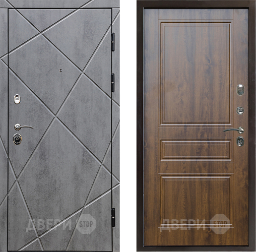 Входная металлическая Дверь Престиж Лучи Классика Дуб в Голицыно