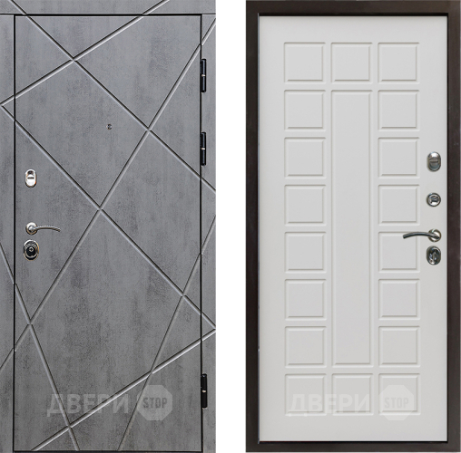 Входная металлическая Дверь Престиж Лучи Престиж Бежевый мат в Голицыно