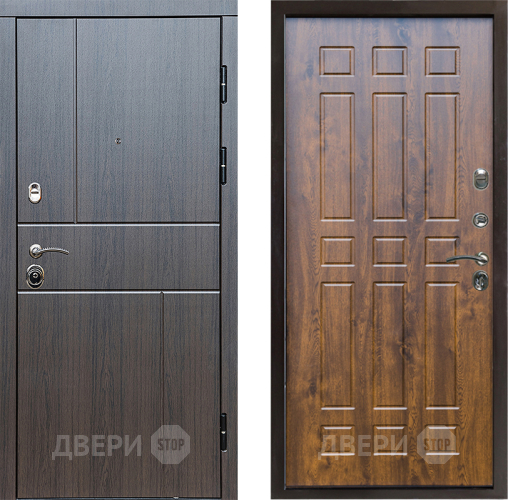 Входная металлическая Дверь Престиж Горизонт Венге Спарта Дуб в Голицыно
