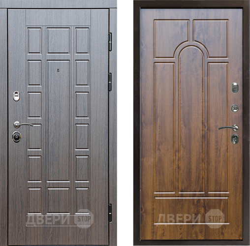 Входная металлическая Дверь Престиж Престиж Арка Дуб в Голицыно