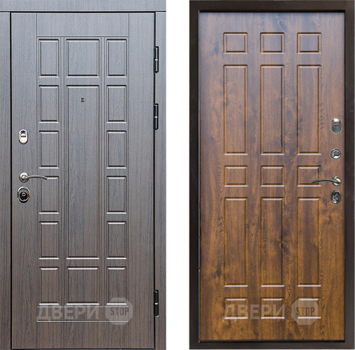 Входная металлическая Дверь Престиж Престиж Спарта Дуб в Голицыно