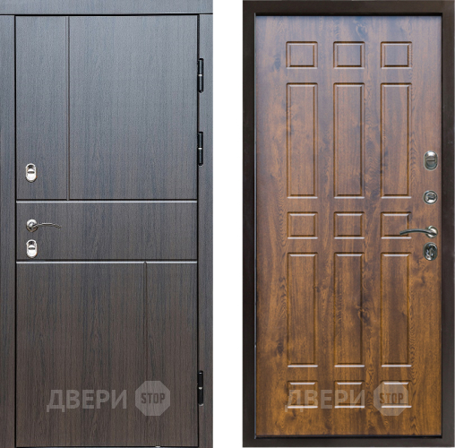 Входная металлическая Дверь Престиж TERMO с терморазрывом Горизонт Венге Спарта Дуб в Голицыно