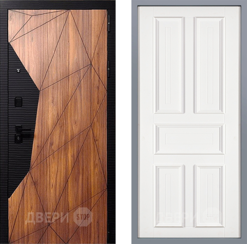 Дверь Заводские двери Морра Уругвай Белый софт в Голицыно