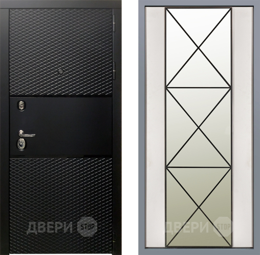 Дверь Заводские двери Тефлон Зеркало Перфекто Структурное дерево в Голицыно