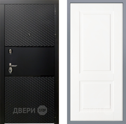 Дверь Заводские двери Тефлон Доррен Белый софт в Голицыно