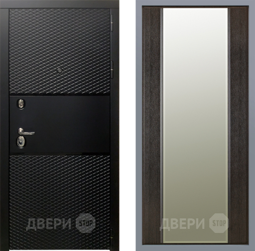 Дверь Заводские двери Тефлон Зеркало Макси Венге в Голицыно