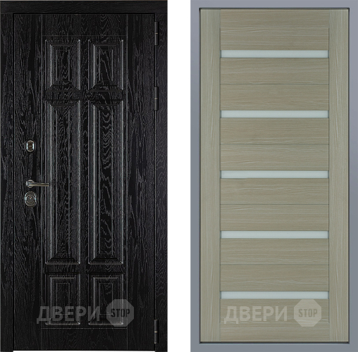 Дверь Заводские двери Мюнхен СБ-1 Капучино в Голицыно