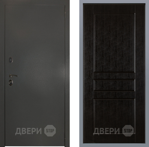 Дверь Заводские двери Эталон 3к антик серебро К-2 Венге в Голицыно
