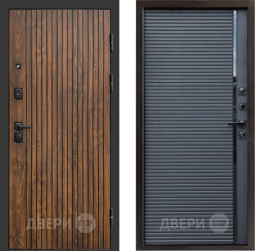 Входная металлическая Дверь Престиж Tvist Porte Черный кварц в Голицыно