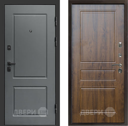 Входная металлическая Дверь Престиж Verona Классика Дуб в Голицыно