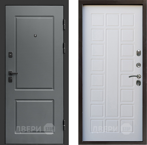 Входная металлическая Дверь Престиж Verona Престиж Белое дерево в Голицыно