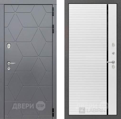 Дверь Лабиринт (LABIRINT) Cosmo 22 Белый софт в Голицыно