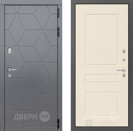 Дверь Лабиринт (LABIRINT) Cosmo 03 Крем софт в Голицыно