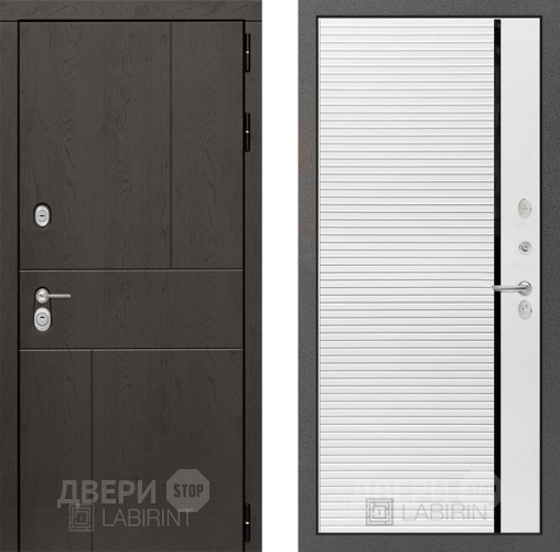 Дверь Лабиринт (LABIRINT) Urban 22 Белый софт в Голицыно