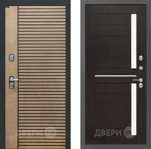Входная металлическая Дверь Лабиринт (LABIRINT) Ritm 02 Венге в Голицыно