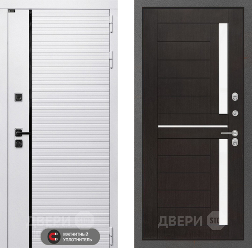 Входная металлическая Дверь Лабиринт (LABIRINT) Royal 02 Венге в Голицыно