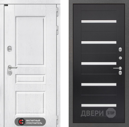 Входная металлическая Дверь Лабиринт (LABIRINT) Versal 01 Венге в Голицыно