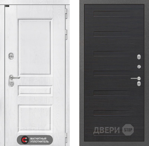 Входная металлическая Дверь Лабиринт (LABIRINT) Versal 14 Эковенге поперечный в Голицыно