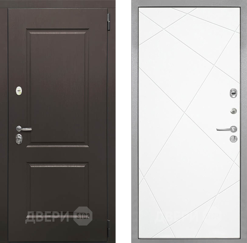 Входная металлическая Дверь Интекрон (INTECRON) Кампо Лучи-М Софт милк в Голицыно