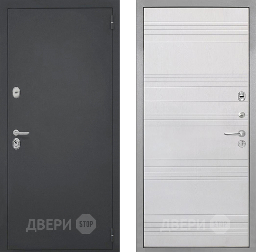 Входная металлическая Дверь Интекрон (INTECRON) Гектор ФЛ-316 Белый ясень в Голицыно