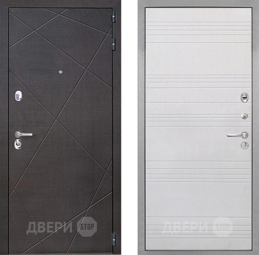 Входная металлическая Дверь Интекрон (INTECRON) Сенатор Лучи ФЛ-316 Белый ясень в Голицыно
