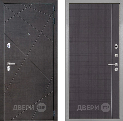 Входная металлическая Дверь Интекрон (INTECRON) Сенатор Лучи В-07 с молдингом Венге в Голицыно