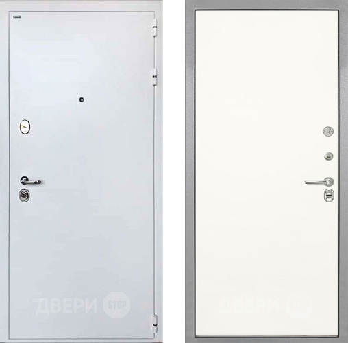 Входная металлическая Дверь Интекрон (INTECRON) Колизей White Гладкая Слоновая кость в Голицыно